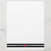 夜のエッフェル塔 - カラー チラシ (裏面)