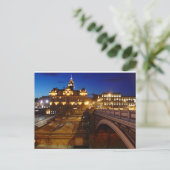 夜のエディンバラ ポストカード (スタンド正面)