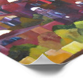 夜のエルサレム ポスター (角)