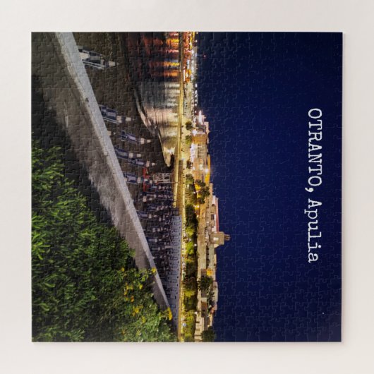 夜のオトランパーソナライズされたト六七六曲、アプリア。 ジグソーパズル (横)