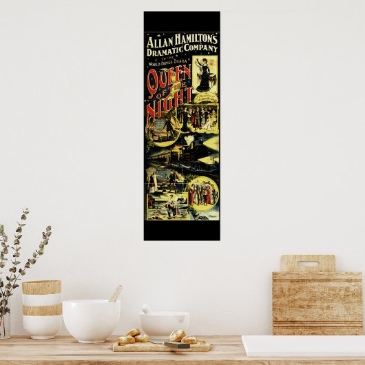 夜のオペラの女王 ポスター (キッチン)