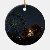 夜のカウンティーフェア セラミックオーナメント (正面)