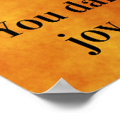 夜のカップル踊り ポスター (角)