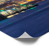 夜のカナリア埠頭 ポスター (角)