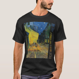 夜のカフェテラス 1888 ギフト Tシャツ
