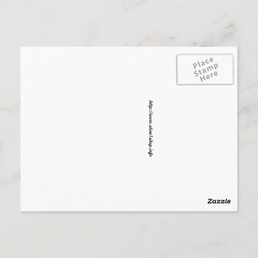 夜のカンザス ポストカード (裏面)