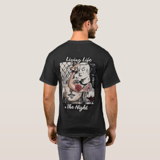 夜のグラフィックTシャツ - アーバンS Tシャツ