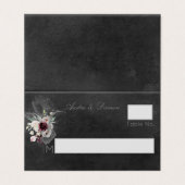 夜のゲスト結婚テーブルのシーティングカードのオーラ (外部フラット)