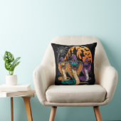 夜のコスチュームの鮮やかハロウィーンのヘビ クッション (椅子)