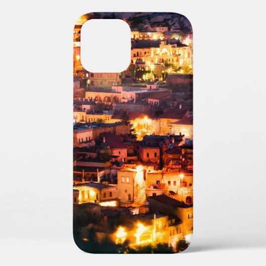 夜のゴレメの美しい景色。bの有名な中心 Case-Mate iPhoneケース (裏面)