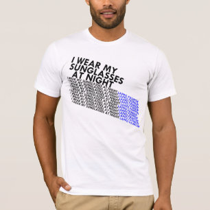 夜のサングラス Tシャツ