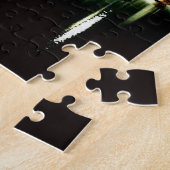 夜のサンディエゴのスカイライン ジグソーパズル (側面)