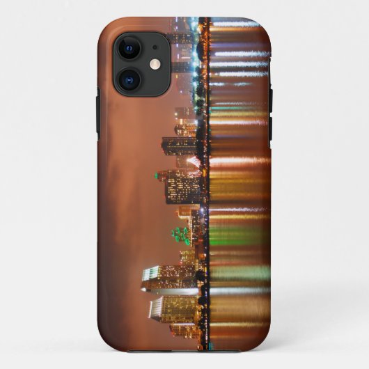 夜のサンディエゴ-カリフォルニア Case-Mate iPhoneケース (裏面)