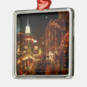 夜のサン・アントニオRiverwalk メタルオーナメント (左)