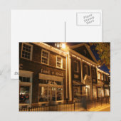 夜のシェーカー・スクエア - 1 ポストカード (正面/裏面)