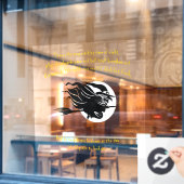 夜のシェークスピアQの機知に富んだ時間 ウィンドウサイン (カフェ窓)