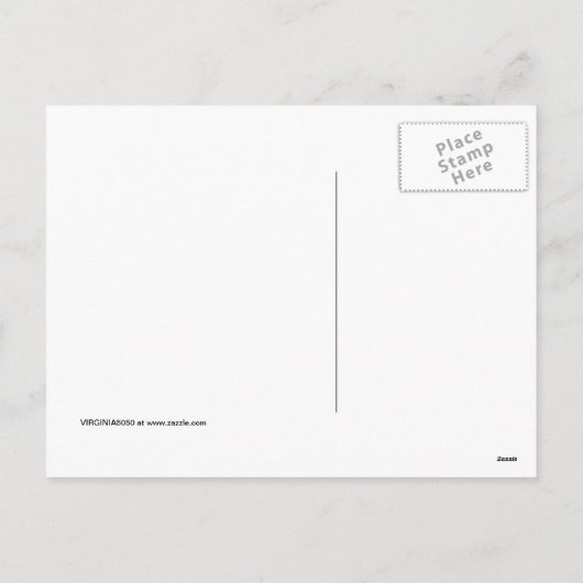 夜のシカゴ、メリークリスマス！ シーズンポストカード (裏面)