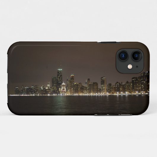夜のシカゴ Case-Mate iPhoneケース (裏面(横))