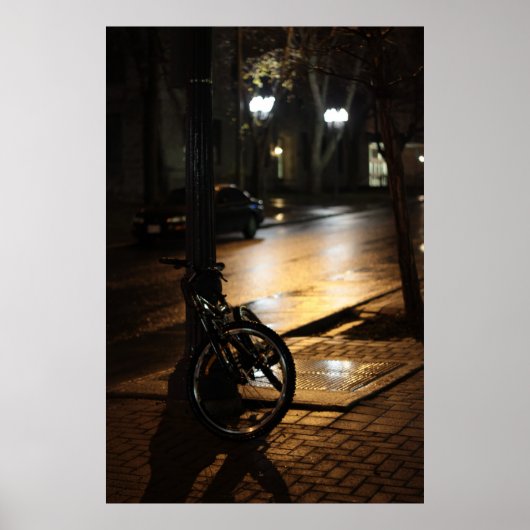 夜のシティ通り ポスター (正面)