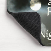 夜のシフト私の夜は満月マウスパッド マウスパッド (コーナー)