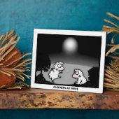 夜のシャラード フォトプラーク (側面)