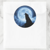 夜のシールの叫び ラウンドシール (バッグ)