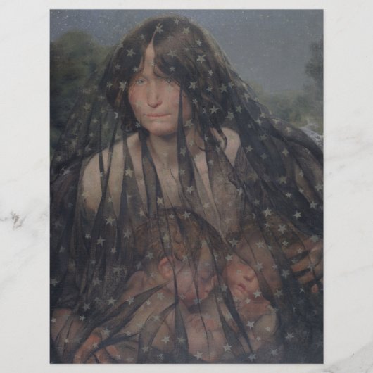 夜のスクラップブックの寓話紙 (正面)