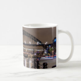 夜のタイヌ橋 コーヒーマグカップ