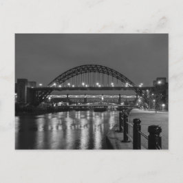 夜のタイン橋 ポストカード