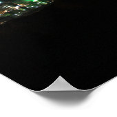 夜のダマスカス – シリア ポスター (角)