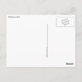 夜のダマスカス – シリア ポストカード (裏面)