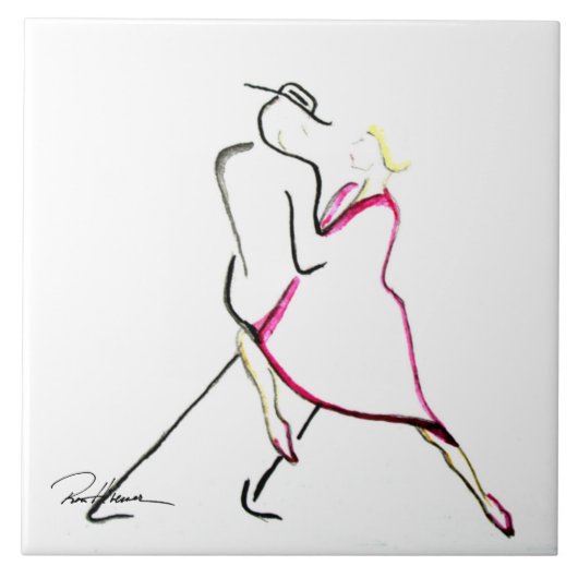 夜のダンサー タイル (正面)