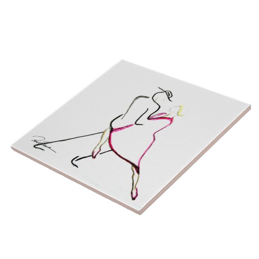 夜のダンサー タイル (側面)