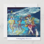 夜のダンスと音楽 招待状 (裏面)