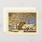 夜のチャペル静かス シーズンポストカード (正面/裏面)