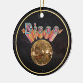 夜のディスコ遠くに セラミックオーナメント (左)