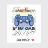 夜のデイゲーマーによる運動指導者 シール (シート)