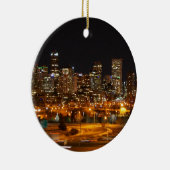 夜のデンバー セラミックオーナメント (右)