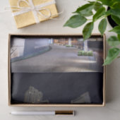 夜のドバイの建築 薄葉紙 (ギフト)