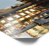 夜のドバイ建築 フォトプリント            (角)