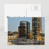 夜のドバイ建築 ポストカード (正面/裏面)