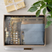 夜のドバイ建築 薄葉紙 (ギフト)