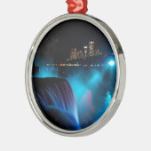 夜のナイアガラ・フォールズ メタルオーナメント (左)