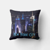 夜のニューヨークシティ クッション (裏面)