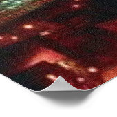 夜のニューヨーク市 ポスター (角)