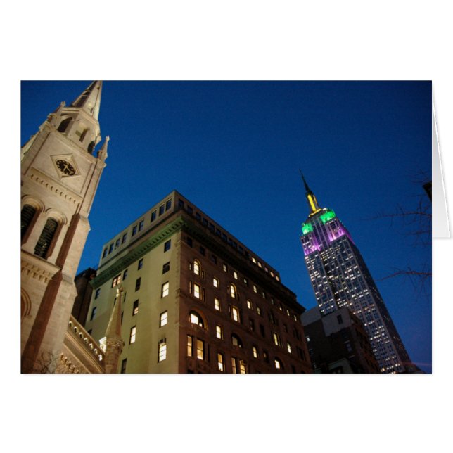 夜のニューヨーク (正面横)