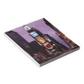 夜のニューヨーク・タイムズ・スクエアのトラフィック ノートパッド (アングル)