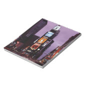 夜のニューヨーク・タイムズ・スクエアのトラフィック ノートパッド (回転)