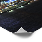 夜のニューヨーク ポスター (角)