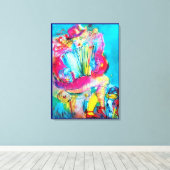 夜のハーモニカ奏者 キャンバスプリント (インサイチュ (ウッドフロア))